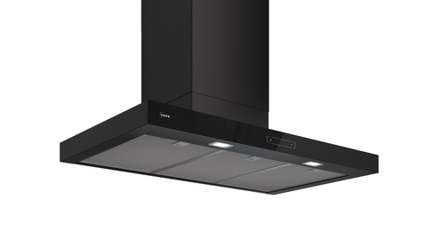 NEFF D97BDN2S0 N 70, Wall-mounted canopy rangehood, 90 cm, Matt black