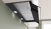 Load image into Gallery viewer, Bosch Series 8 Integrated Design Hood, 90cm, clear glass black printed, Black
