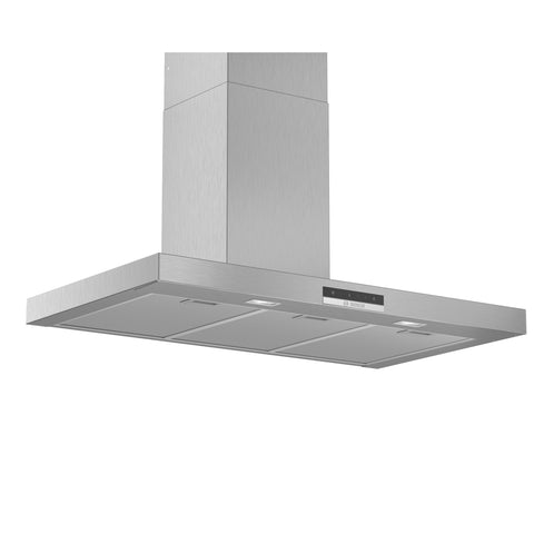 Bosch Series 4 Wall-mounted canopy rangehood, 90cm Stainless Steel