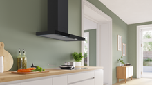 Load image into Gallery viewer, Bosch Series 6, Wall-mounted canopy rangehood, 90 cm, Black
