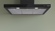 Load image into Gallery viewer, Bosch Series 6, Wall-mounted canopy rangehood, 90 cm, Black
