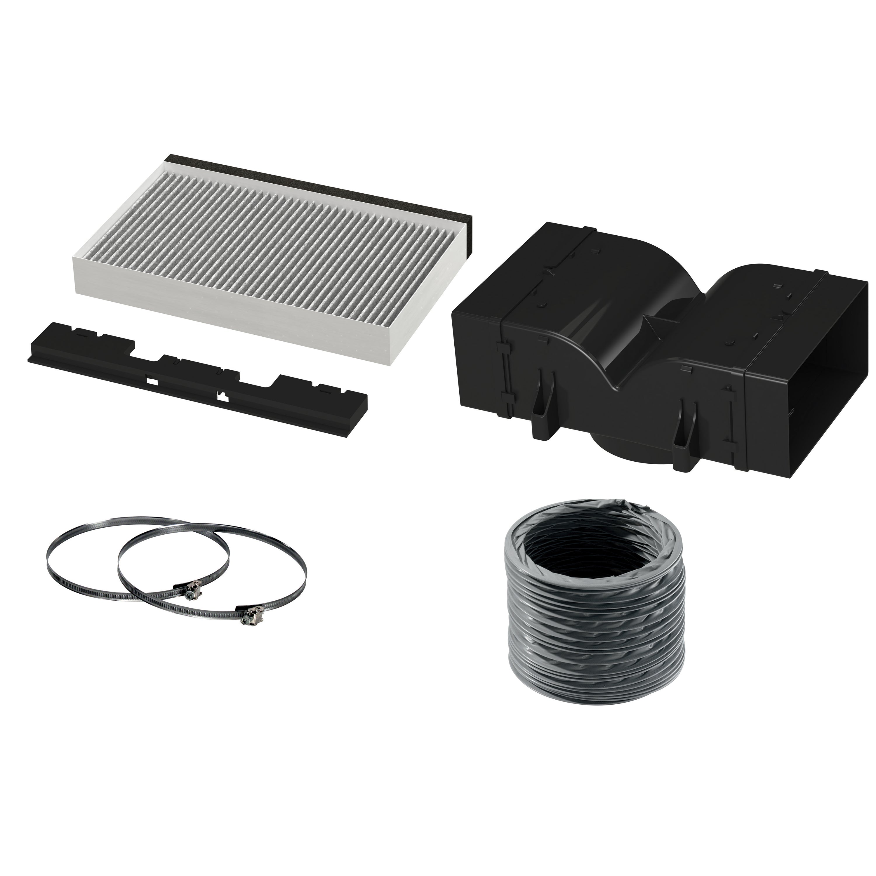 Bosch Clean Air recirculation kit, initial equipment – Total Kitchens
