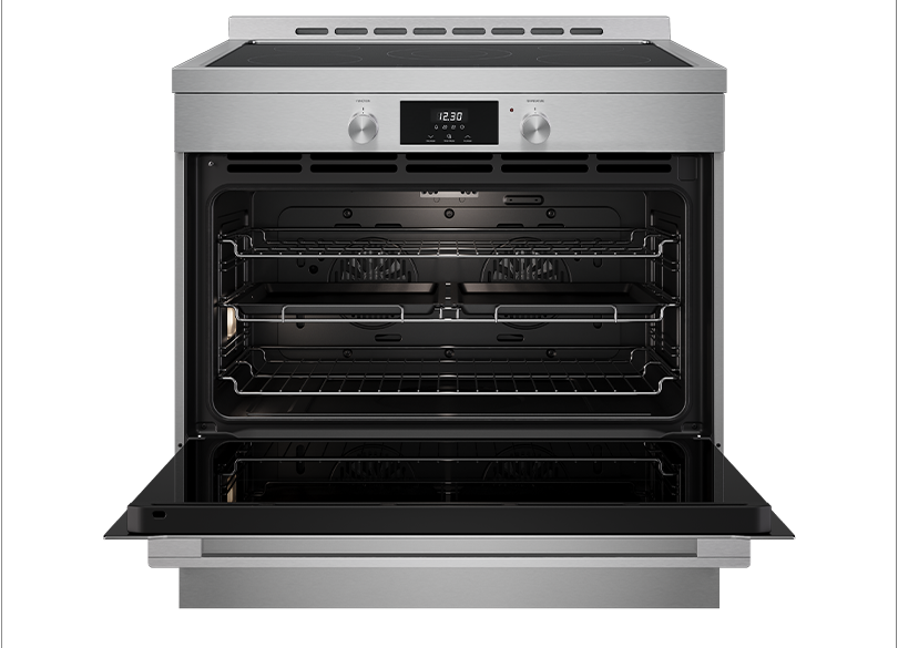 EUROMAID 90CM FS COOKER, CERAMIC, SSTEEL – Total Kitchens