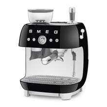 Load image into Gallery viewer, SMEG 50's Style Espresso Machine w/ Grinder Black
