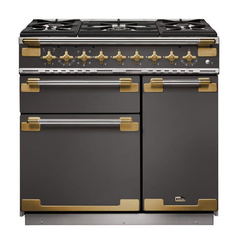 FALCON ELISE LUXE 90CM DUAL FUEL ANTIQUE BRASS