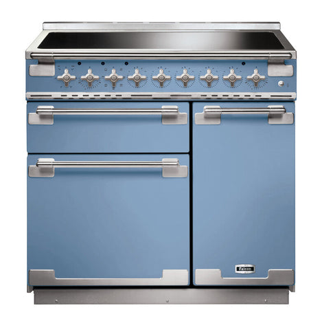FALCON ELISE 90CM INDUCTION RANGE COOKER CHINA BLUE