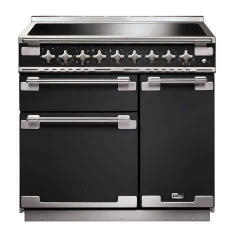 FALCON ELISE 90CM INDUCTION RANGE COOKER CHARCOAL BLACK
