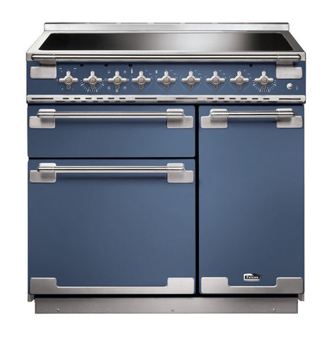 FALCON ELISE 90CM INDUCTION RANGE COOKER STONE BLUE