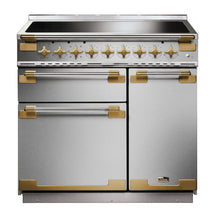 Load image into Gallery viewer, FALCON ELISE LUXE 90CM INDUCTION RANGE COOKER ANTIQUE BRASS

