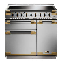 Load image into Gallery viewer, FALCON ELISE LUXE 90CM INDUCTION RANGE COOKER ANTIQUE BRASS
