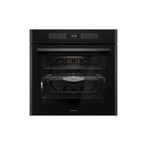 EUROMAID 60CM PYRO OVEN AIR FRY DARK SS
