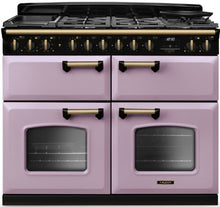 Load image into Gallery viewer, Falcon ESTEL DELUXE 110CM DUAL FUEL FREESTANDING COOKER ANTIQUE BRASS SLOW COOK
