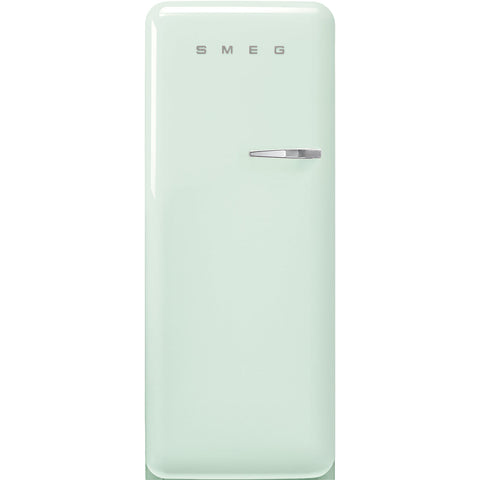 SMEG FAB28 50's Style Retro Refrigerator Left Hand Hinge 270L Pastel Green