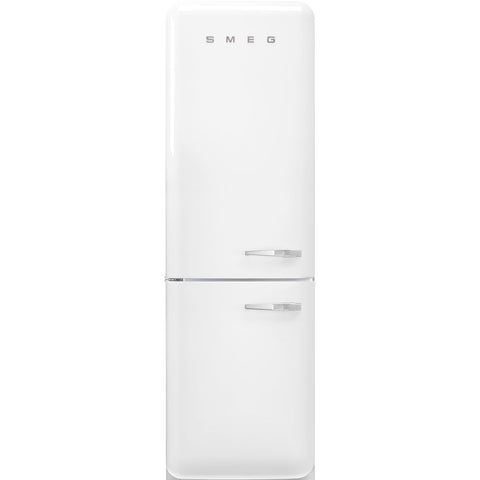 SMEG FAB32 50's Style Retro Refrigerator Left Hand Hinge 331L White