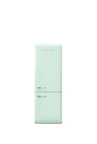 SMEG FAB38 50's Style Retro Refrigerator Right Hand Hinge 481L Pastel Green
