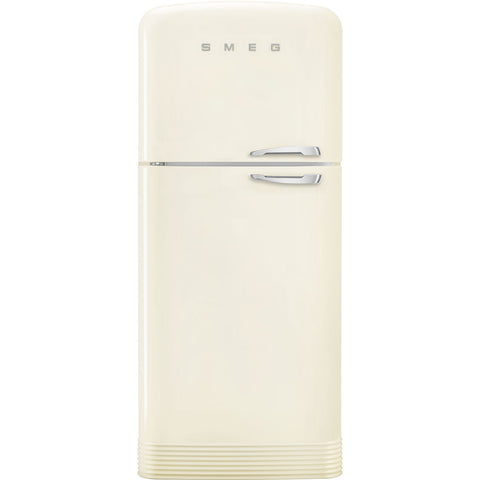 SMEG FAB50 50's Style Retro Refrigerator Left Hand Hinge 523L Cream