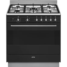 Load image into Gallery viewer, Smeg Classic 90cm Freestanding Oven with Gas Cooktop - Anthracite
