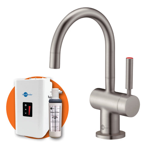 InSinkErator ISE H3300 Instant Hot Tap - Brushed Steel