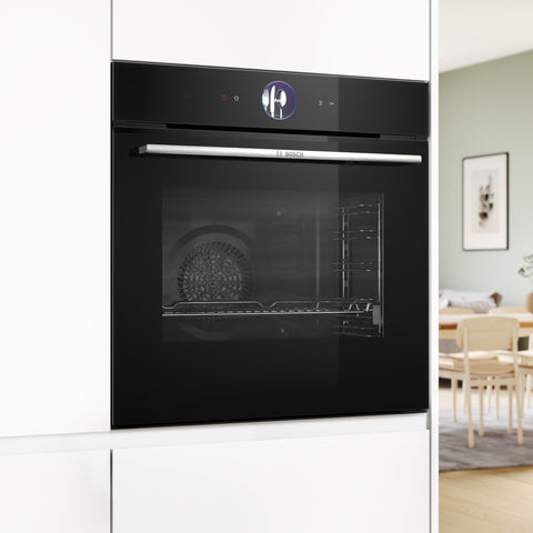 Bosch Series 8 Built-in Oven HBG776NB1A, 60cm Black