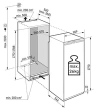Load image into Gallery viewer, Liebherr FRIDGE w. BIOFRESH - 296L "PEAK" SPECIFICATION
