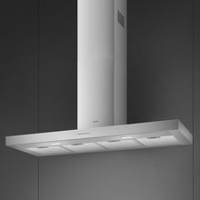 Load image into Gallery viewer, SMEG Classic Wallmount T-Shape Rangehood 120cm Stainless Steel
