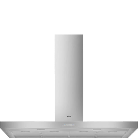 SMEG Classic Wallmount T-Shape Rangehood 120cm Stainless Steel