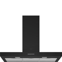 Load image into Gallery viewer, SMEG Classic Wallmount T-Shape Rangehood 90cm Matte Black
