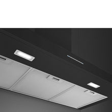 Load image into Gallery viewer, SMEG Classic Wallmount T-Shape Rangehood 90cm Matte Black
