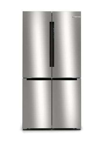 Bosch Series 4 Multi Door Fridge Freezer, Brushed steel anti-fingerprint