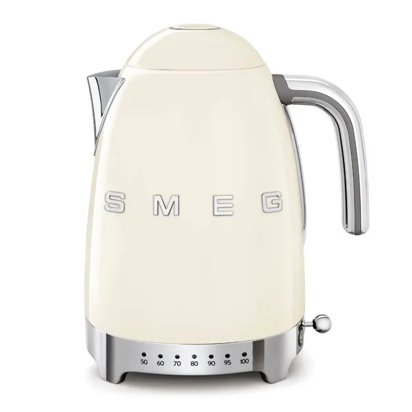 Smeg Variable Temperature Kettle Cream