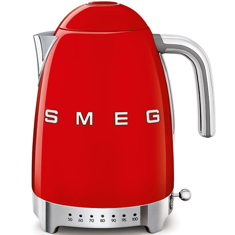 SMEG 50's Style Variable Temp Kettle Red