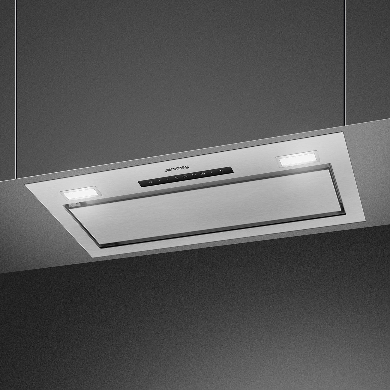 Range With Rising Fan SMEG Classic Undermount Rangehood 60cm Stainless Steel – Total Kitchens