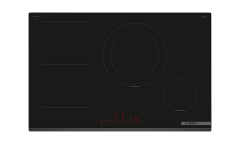 Bosch Series 6 Induction cooktop, 80cm Surface mount without frame