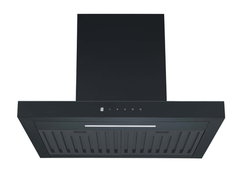 EUROMIAD 60CM T-SHAPE CANOPY RANGEHOOD MATTE BLACK