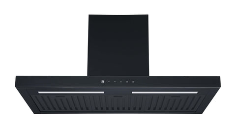 EUROMIAD 90CM T-SHAPE CANOPY RANGEHOOD MATTE BLACK