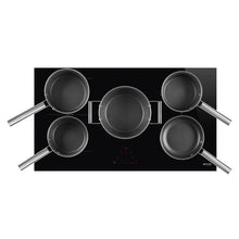 Load image into Gallery viewer, SMEG Classic 5 Zone Induction Cooktop with Touch Control 90cm Straight Edge Black
