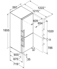 Load image into Gallery viewer, Liebherr FRIDGE FREEZER BOTTOM MOUNT - 332L nett
