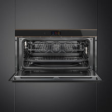 Load image into Gallery viewer, SMEG Dolce Stil Novo Pyro Touch Oven 90cm Black Copper
