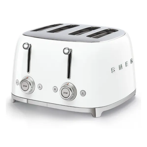 Smeg 4 Slice Toaster White