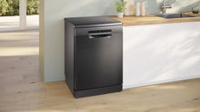 Load image into Gallery viewer, Bosch Series 4 Free-standing Dishwasher, 60cm Brushed Black Steel anti-fingerprint
