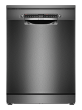 Load image into Gallery viewer, Bosch Series 4 Free-standing Dishwasher, 60cm Brushed Black Steel anti-fingerprint
