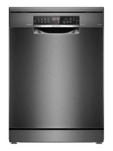 Load image into Gallery viewer, Bosch Series 6 Free-standing Dishwasher, 60cm Brushed black steel anti-fingerprint
