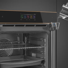Load image into Gallery viewer, SMEG Dolce Stil Novo Pyro Steam Oven 60cm Black Copper
