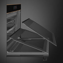 Load image into Gallery viewer, SMEG Dolce Stil Novo Pyro Steam Oven 60cm Black Copper
