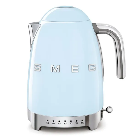 Smeg Variable Temperature Kettle Blue