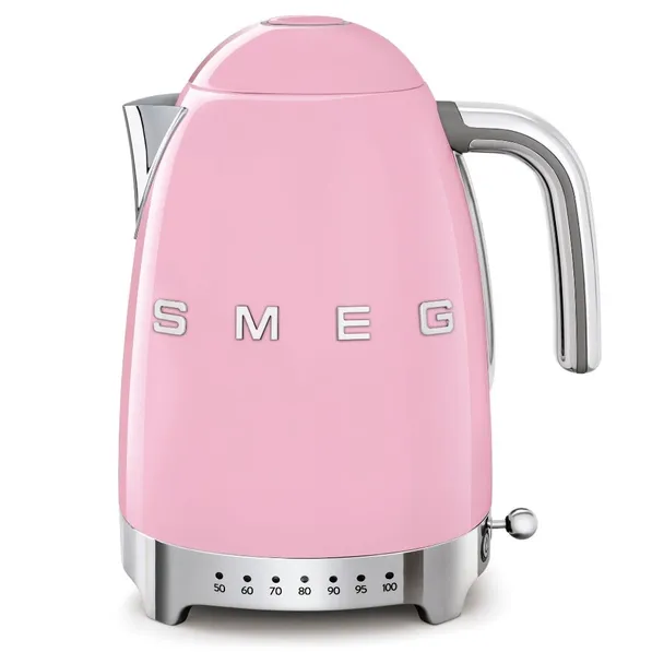 Smeg Variable Temperature Kettle Pink