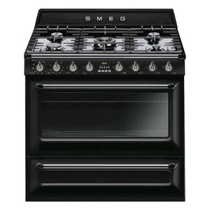 Smeg Victoria 90cm Freestanding Pyrolytic Oven with Gas Cooktop