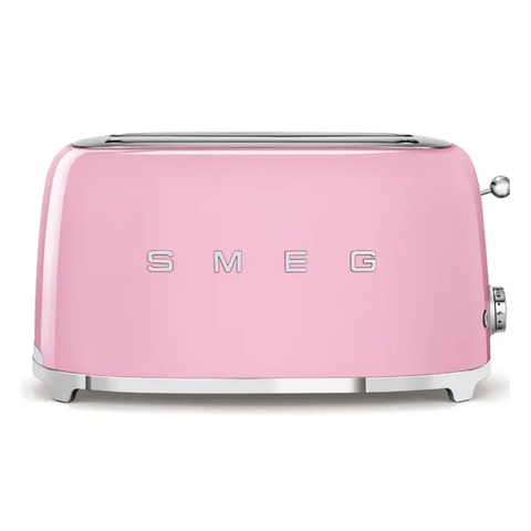 Smeg 4 Slice Toaster Pink