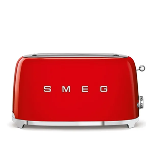 Smeg 4 Slice Toaster Red