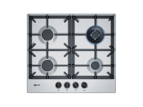 NEFF T26DS59N0A N 70, Gas cooktop, 60 cm, Stainless steel